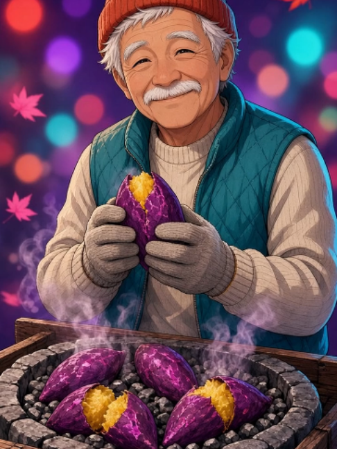 Steam, crackle, golden inside. A 10-second yakiimo moment made for a food brand or street stall. I make bright anime-style ads and vertical Shorts for shops, cafes and channels. Order on Fiverr: fiverr.com/shinesale #yakiimo #anime #animefood #foodvideo #aivideo #smallbusiness