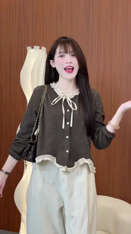 Màu nâu sang mà sáng da ý #aobabydoll #tinhxinhclothing #xuhuongtiktok #thoitrangnu 