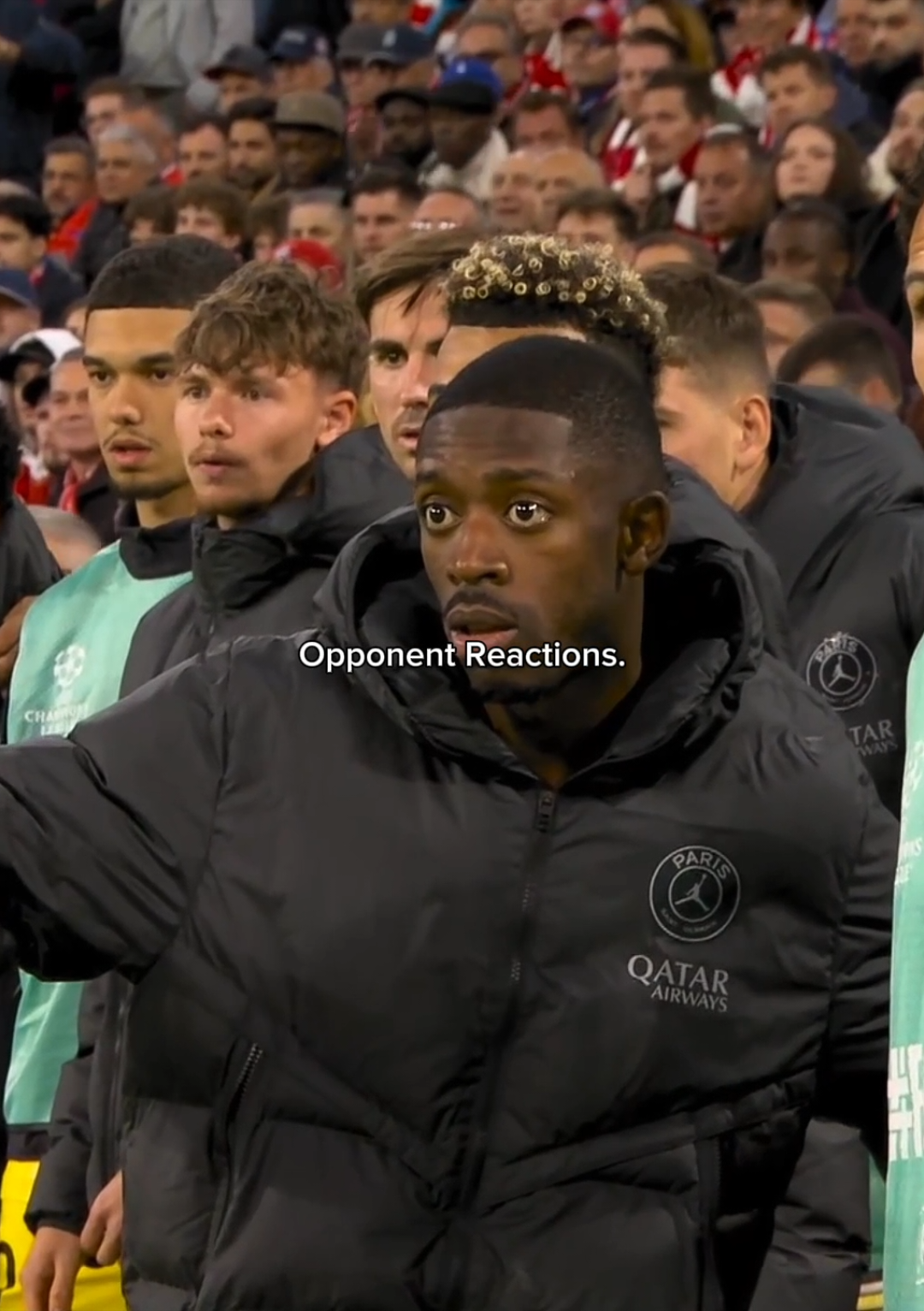 Opponent Reactions  #football #reactions #fyp 