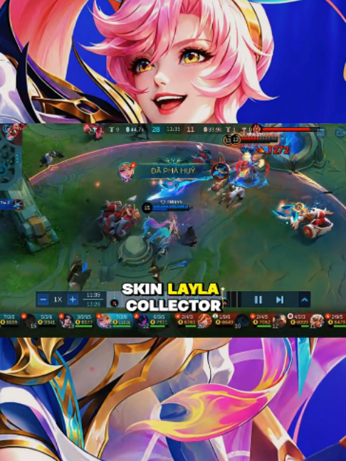 Sớm nhất chưa ae #mobilelegends #kynang #hottopic #Layla