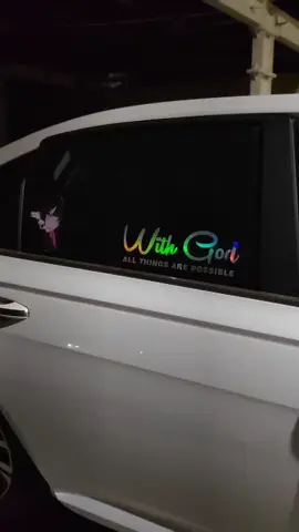 Sticker hologram para sa sasakyan, hindi tinatablan ng tubig, sobrang astig!##DecalSasakyan  #HologramSticker 