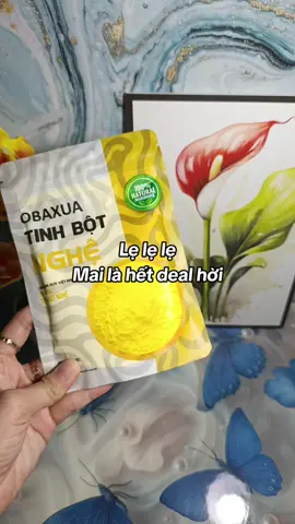 Tinh bột nghệ Obaxua #goclamdep #xuhuongtiktok #ChinhHangSaleDam #saleluongve #TikTokShop1010 @khahan050719 