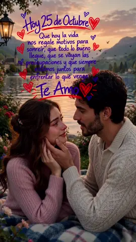 Hoy 25 de octubre te dedico esto: