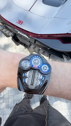 The @Bugatti Tourbillon in black, inspired by one of the world’s most extraordinary hypercars. #JacobAndCo #InspiredByTheImpossible #Bugatti