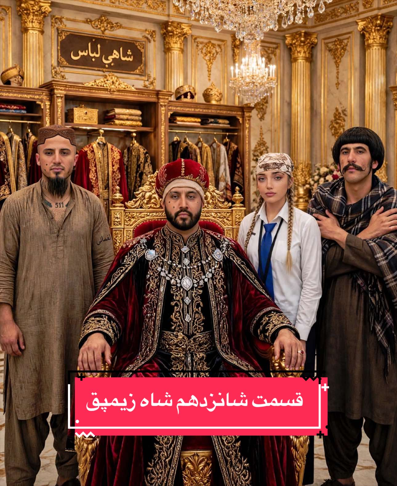 قسمت شانزدهم شاه زیمپق و اشتراک پادشاه در عروسی صدف جان#سریال_شاه_زیمپق #زیمپق #afghanistancomedytv #فلم_صدف #sadaf_barin 