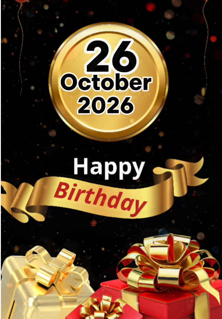birthday 26 October  #birthdaytemplate #happybirthdaytoyou #milad Want to make this viral‑hit birthday‑template video? It’s super‑easy. I’ll walk you through it step‑by‑step.Tap the CapCut template button in the bottom‑left corner.If you can’t find it, go to my profile and open this video. Tap the CapCut icon at the bottom‑left, then press the red button to use the template. Upload a photo you love, tap Next, and just wait for it to finish processing. ¿Quieres hacer este video‑plantilla de cumpleaños viral? Es súper fácil. Te explico paso a paso.Toca la plantilla de CapCut en la esquina inferior‑izquierda.Si no la encuentras, ve a mi perfil y abre este video. Toca el icono de CapCut abajo a la izquierda, luego pulsa el botón rojo para usar la plantilla. Sube una foto que te guste, toca Siguiente y solo espera a que termine de procesarse. #capcut #capcutpioneer 