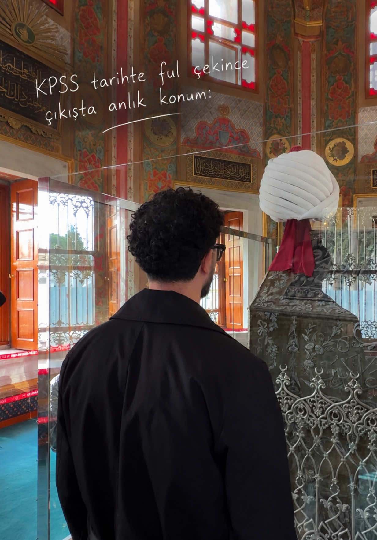 Osmanlı tarihini fulledikten sonra  küçük bir ziyaret şart oldu. #ösym#sınav#atamız#ziyaret#fypシ 