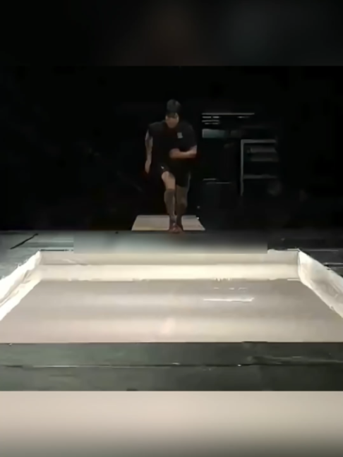 Can you really run on this water🥶#movie #movieclips #moviescenes #movierecap #movieexplained