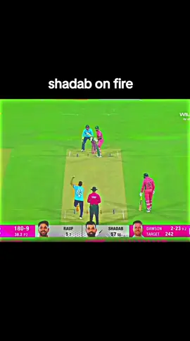 Another six for shadab 👌