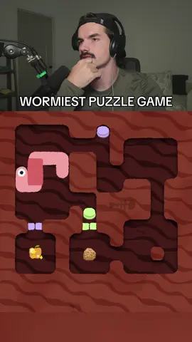 follow for more worm game #woim #indiegame #puzzlegames #videogame #cozygamer