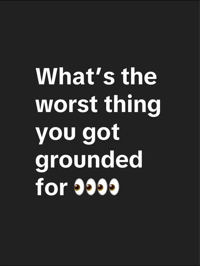 I was grounded for 6 months one time 😭 #fyp #reels #viral #trending #fypシ 