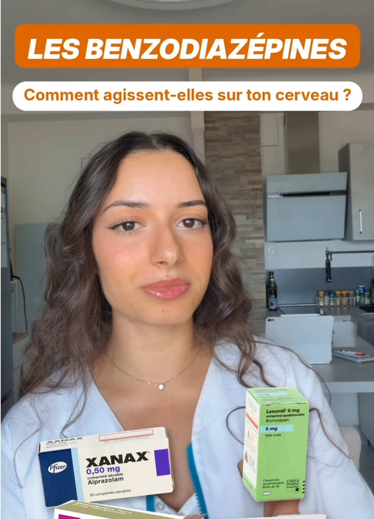Comment les benzodiazépines agissent sur ton cerveau 🧠 #pharma #pharmacienne #sante #pass #EduTok