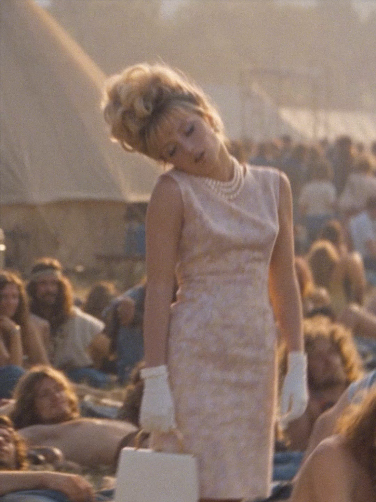 She was having a perfectly normal day. #VintageAesthetic #1960sVibes #festivalvibes 