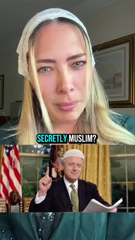 Is Bill Clinton secretly Muslim?! 😳 