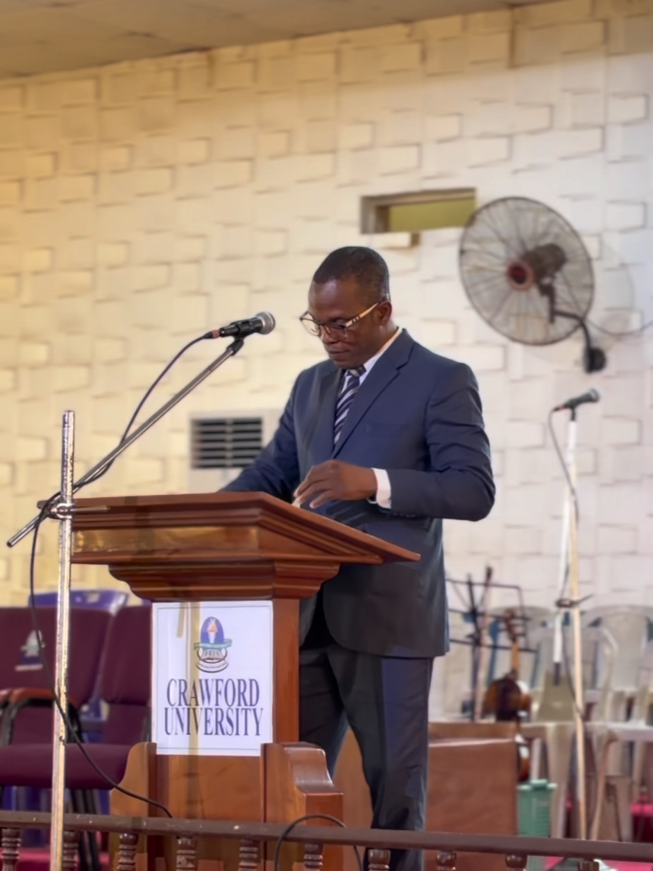 It's always a joy to be in God's presence 🧎‍♀️ Happy Resumption and Welcome to church Crawford ❤  #crawforduniversity #crawfordsrc #church 