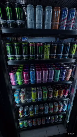 So many#monster#monsterenergy @Monster Energy 