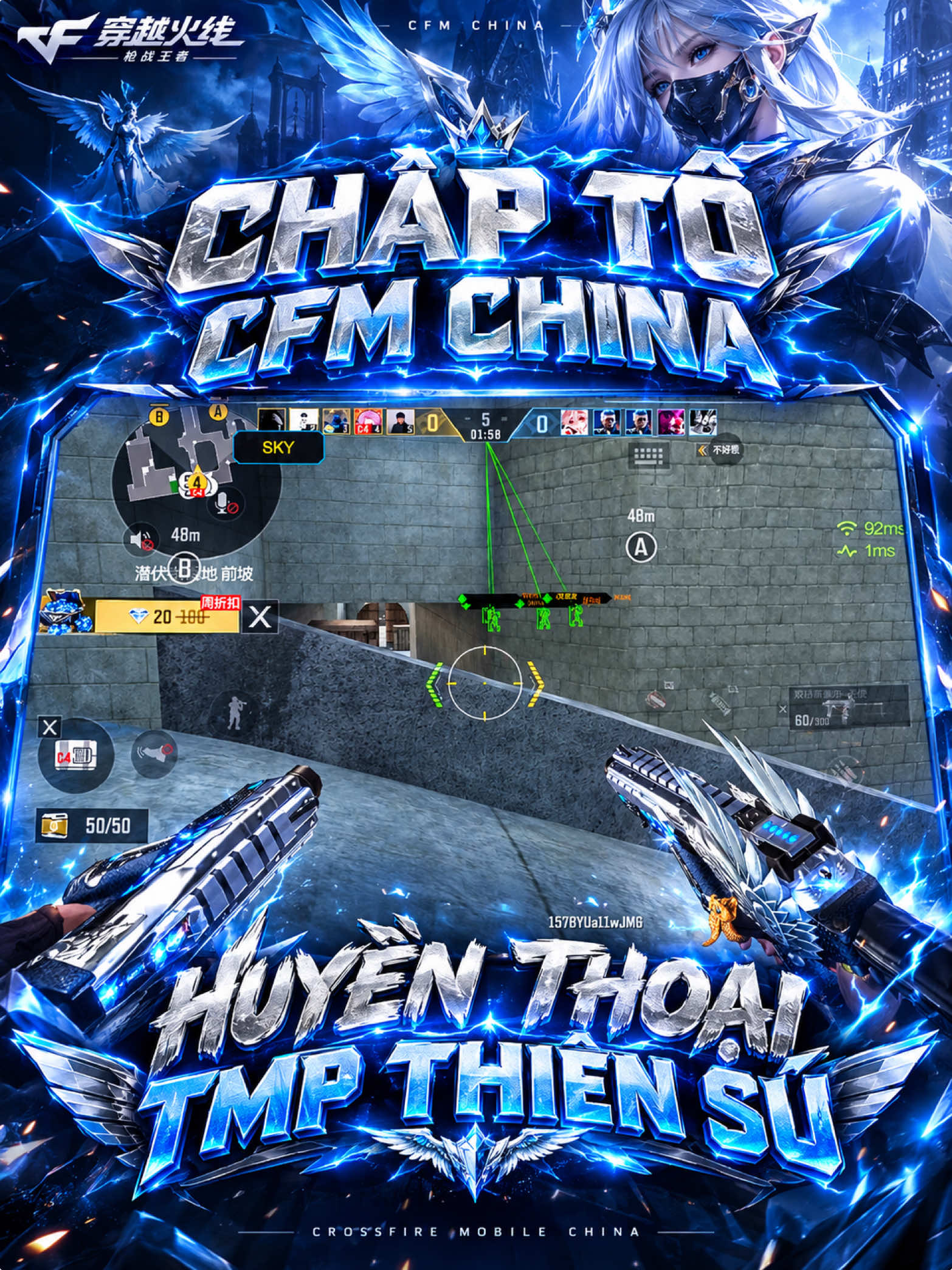Cfm china Huyền thoại tmp#cfm #cflcreator #cf #crossfire #crossfirelegendsvng 