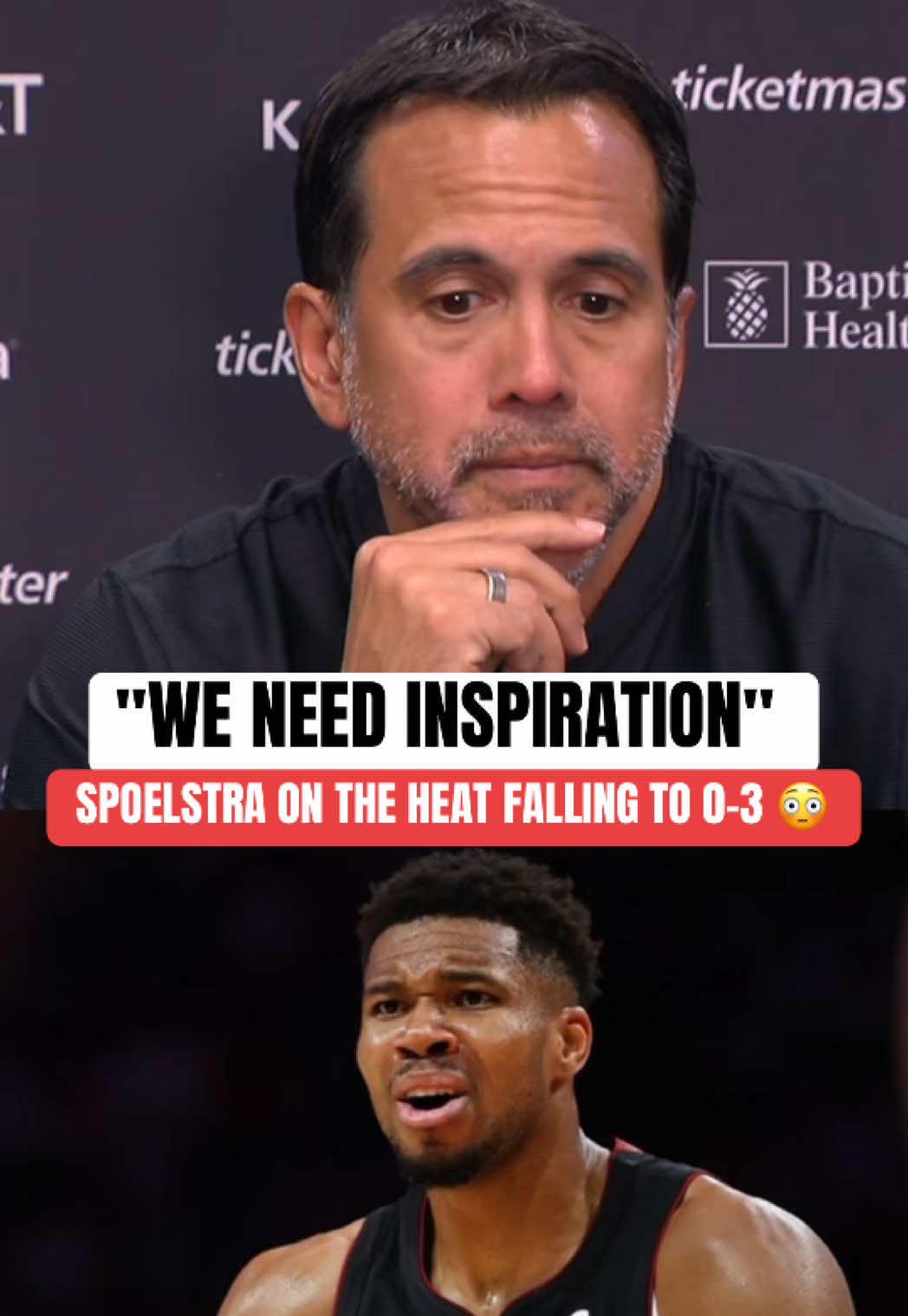 Miami looking for a spark after a rough start 👀 (Via @Miami HEAT)  #NBA #basketball #miamiheat #nbabasketball 