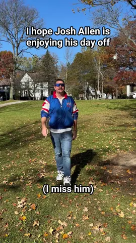 Probably golfing  ••• #billsmafia #gobills #nfl #joshallen #footballtiktok 