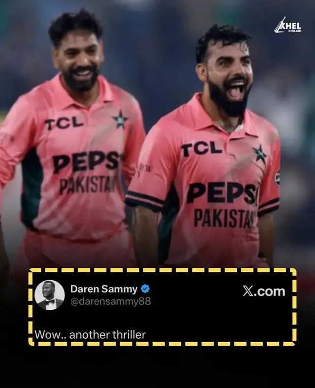 Another Thriller 😍🇵🇰 #shadabkhan #pakistancricket #pakveng