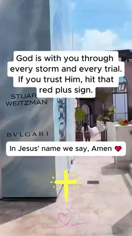 Whatever it is you're facing, you never have to walk through it alone. Jesus is with you through every high and every low, every struggle and every uncertainty. Keep trusting Him, keep praying, and remember that His love and presence are always with you!❤️#JesusLovesYou #Jesuschrist #Faith #christiantiktok #Godiswithyou     