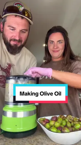 Making Olive Oil #oliveoil #cooking #howto #homemade #trending @Joel Maun 