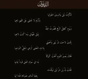 تَذَكَّرتُ لَيلى وَالسِنينَ الخَوالِيا وَأَيّامَ لا نَخشى عَلى اللَهوِ ناهِيا وَيَومٍ كَظِلِّ الرُمحِ قَصَّرتُ ظِلَّهُ بِلَيلى فَلَهّاني وَما كُنتُ لاهِيا بِثَمدينَ لاحَت نارُ لَيلى وَصُحبَتي بِذاتِ الغَضى تُزجي المَطِيَّ النَواجِيا فَقالَ بَصيرُ القَومِ أَلمَحتُ كَوكَباً بَدا في سَوادِ اللَيلِ فَرداً يَمانِيا فَقُلتُ لَهُ بَل نارُ لَيلى تَوَقَّدَت بِعَليا تَسامى ضَوءُها فَبَدا لِيا #شعر #قيس #ليلى #music #قصيدة 