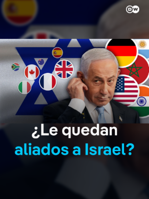 Cuál es el punto débil de Israel, un país con uno de los ejércitos más fuertes del mundo Las fuerzas militares de Israel son más fuertes que nunca, pero el país está cada vez más aislado internacionalmente. La brutal guerra contra los palestinos en Gaza ha hecho que la gente se vuelva contra Israel en muchos de los países que son oficialmente sus aliados. Incluso en Estados Unidos, el país que más apoya a Israel en el plano militar, la opinión pública mira cada vez con más recelo a los israelíes y se solidariza con los palestinos.  ¿Cuánto tiempo puede Israel permitirse seguir perdiendo apoyos internacionales? ¿Y qué tiene que ver esto con Benjamin Netanyahu?  #DWGeopolitica #DWGeopolitics