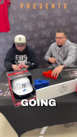 WERE LIVE! WITH BARTOLO COLON  #fyp #tiktoklive #autographs #nyc 