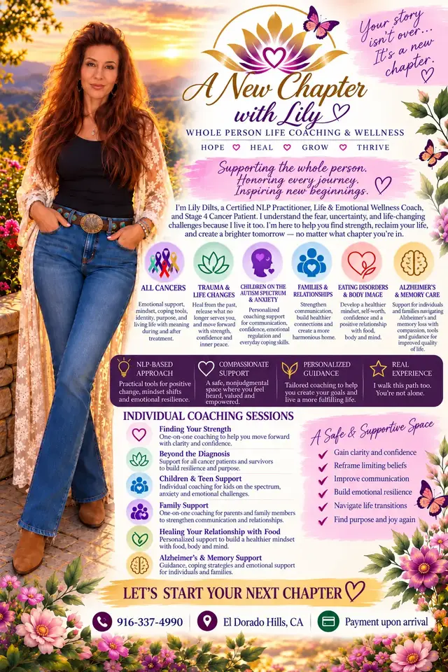 My flyer says it all. contact me for more information  #hope  #kindness  #Love  #understanding 
