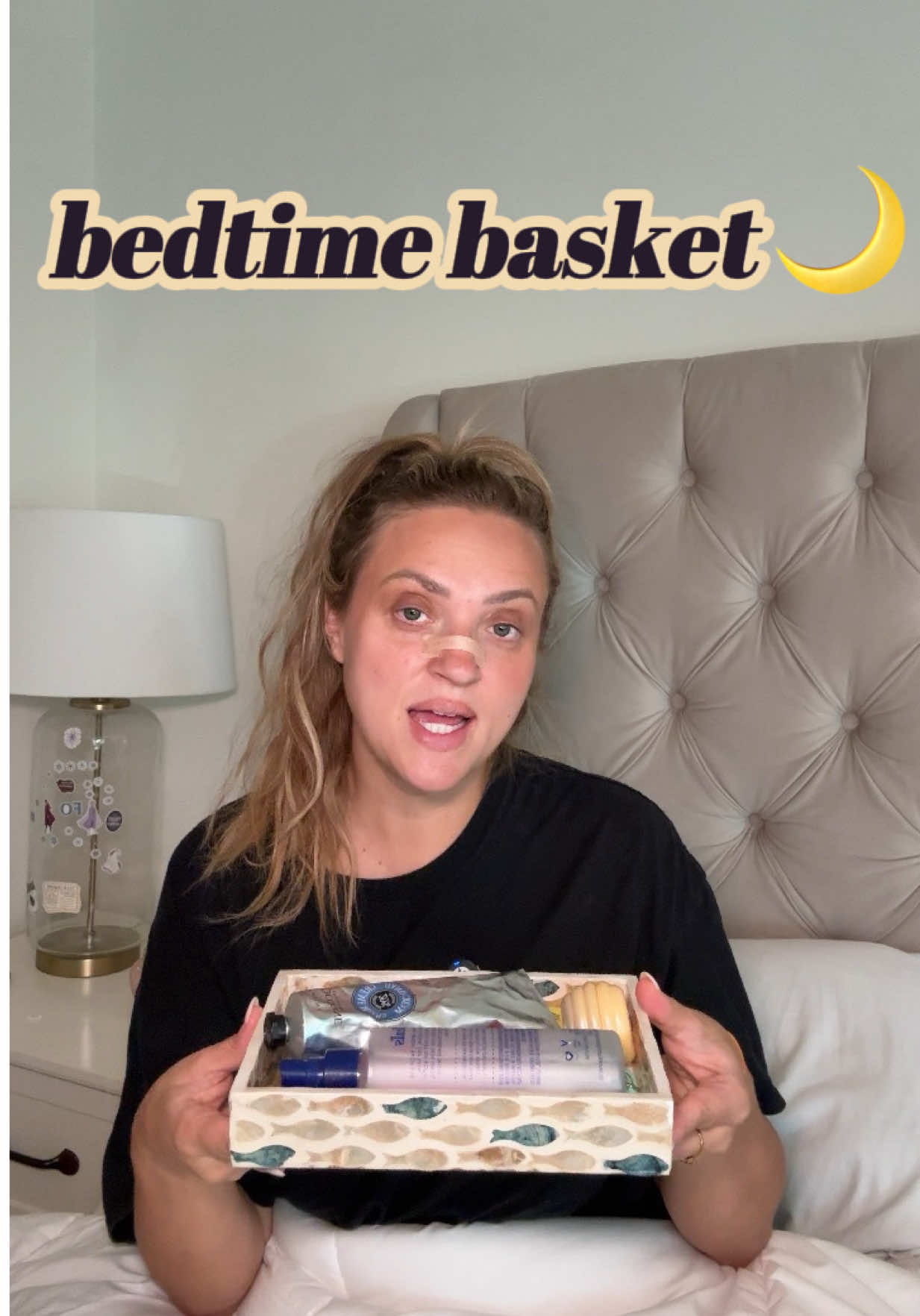 Bedtime basket! #bedtimeroutine #beauty #ugccreator #ugc @anua_global @LOCCITANE @MAED @Gisou 