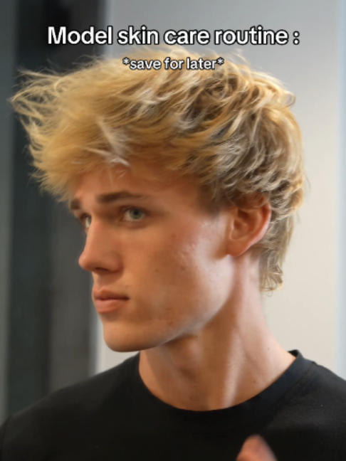 Model Skincare routine with BASED #BASED