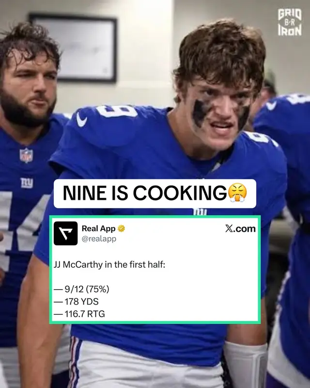 #giants #jjmccarthy #nfl #footballtiktok #sports 
