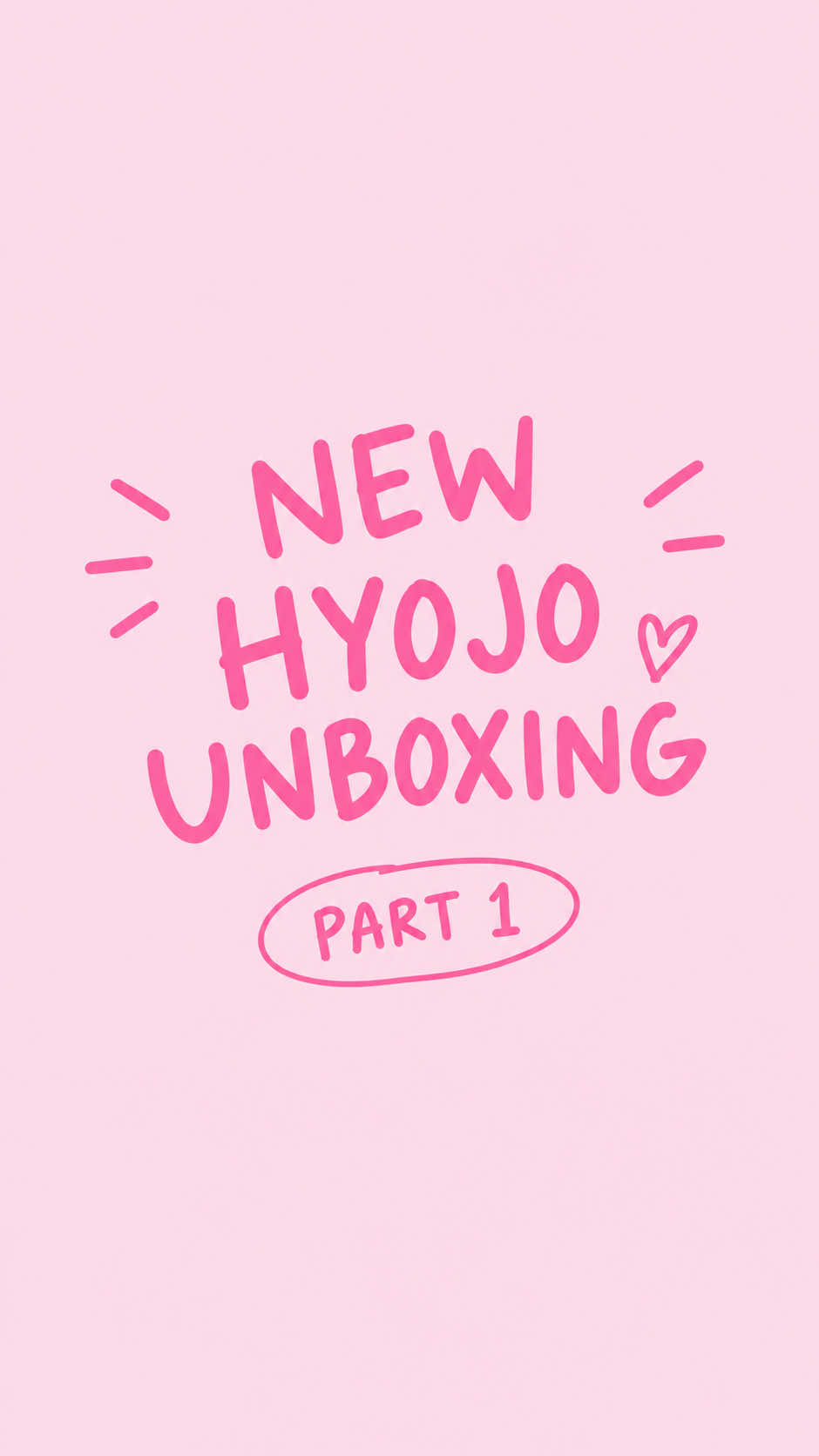 new hyojo unboxing!! 🎀🩷 let’s see who i got in part 1 👀✨ #Hyojo #BlindBoxUnboxing #Unboxing #Collectibles #FYP 