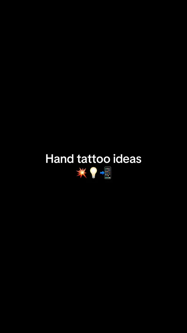 #handtattoos #tattoo #ideas #fyppppppppppppppppppppppp 