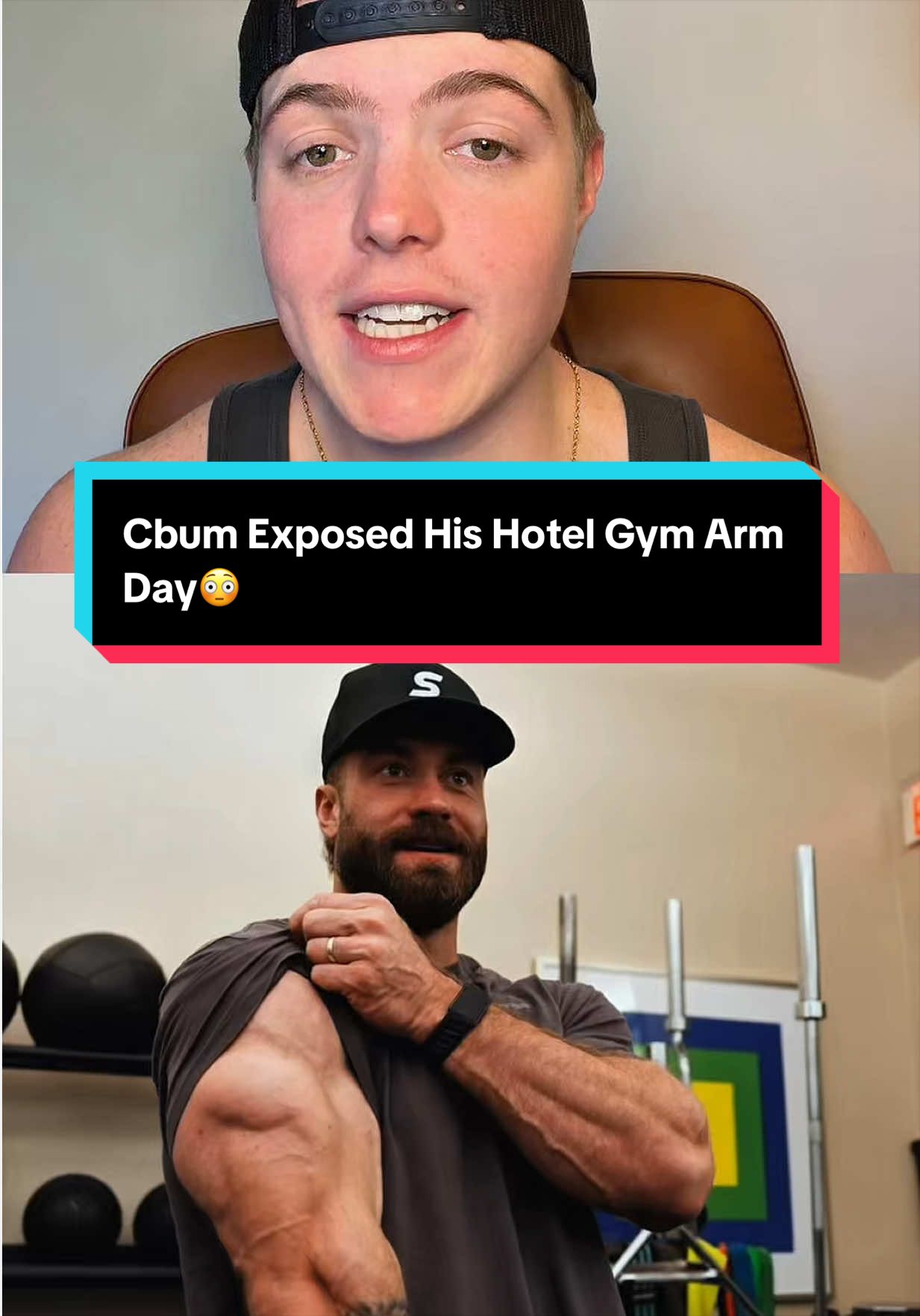Cbum Giving Out Free Sauce😳 #Fitness #fyp #bodybuilding #cbum #gym 