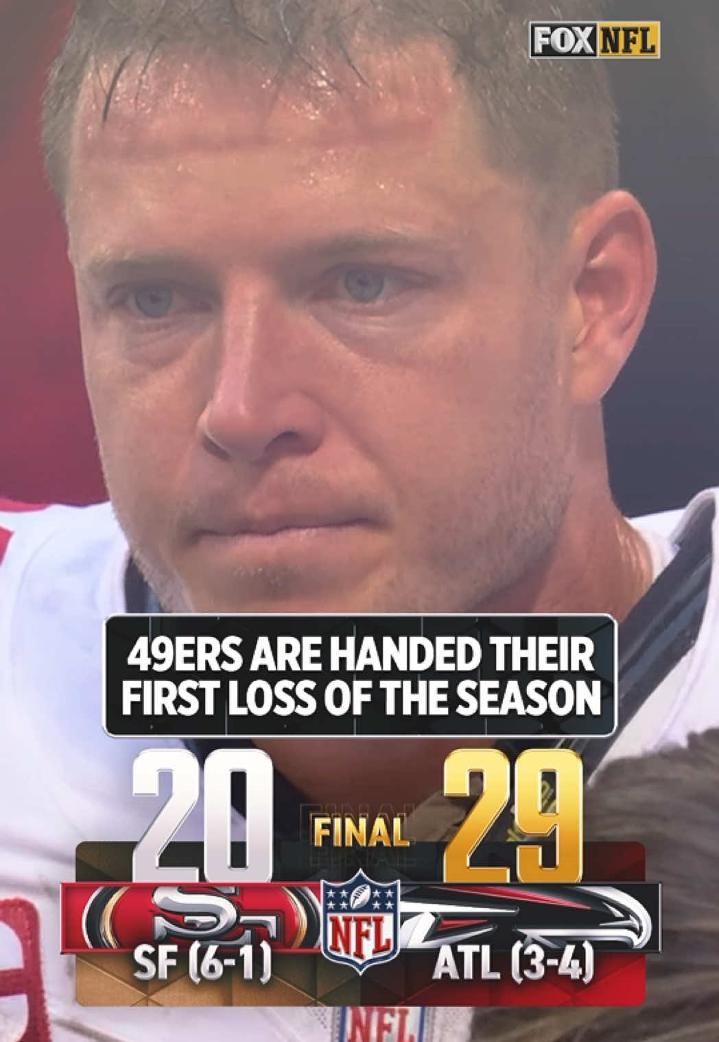 The @Atlanta Falcons defeat the previously undefeated 49ers #falcons #nfl #49ers #atlantafalcons 