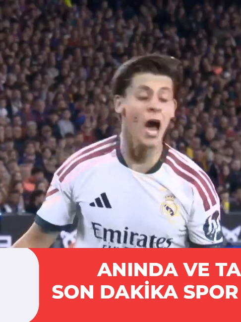 💥 Arda Güler topu çaldı, Pedri onu durdurmaya çalışsa da başarılı olamadı, Arda'nın şutu çaprazdan dışarı çıktı! #ElClasico #tiktokfootball #sadecespor #futbol #ardagüler #realmadrid #barcelona