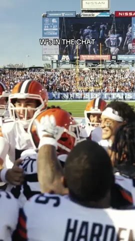 Browns on 🔝 watch more highlights on clevelandbrowns.com  #browns #celebration #win #nashville #tn 