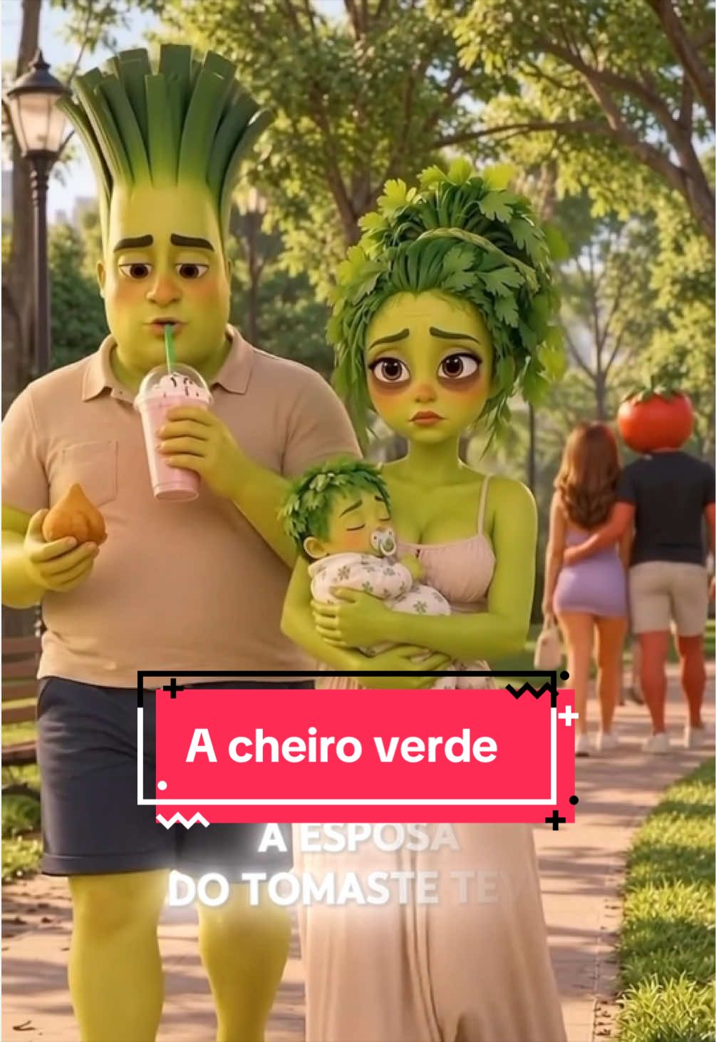 Novelinha da cheiro verde parte 1 #frutas #frutasfalantes #novelas #novelinhas #historia 