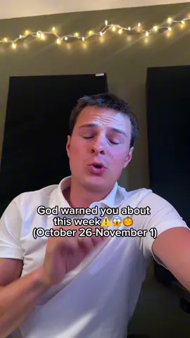GOD WARNED YOU ABOUT THIS WEEK⚠️😱🎃 