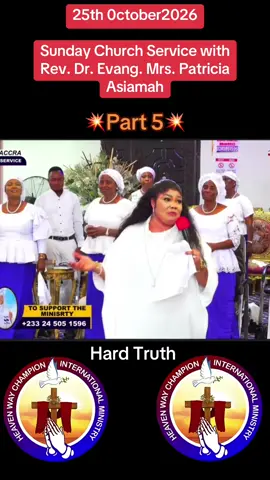 💥Part 5💥 Sunday Church Service with Rev. Dr. Evang. Mrs. Patricia Asiamah #ghanatiktok🇬🇭 #foryoupage  #foryoupage #tiktokfypghana  #ghanatiktok🇬🇭 @ORIGINAL AGRADAA🔥 @ANGEL ASIAMAH 🔥🦜 