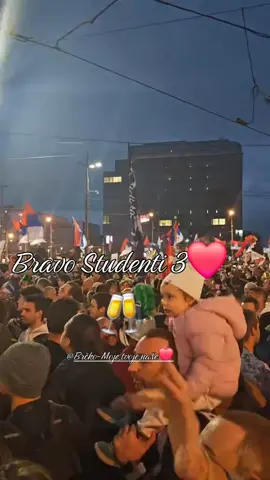 Bravo Srbijo..Bravo Studenti!❤️🥰🥂✨️ #brcko #beograd #balkantiktok  #bosnia #balkan 