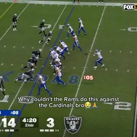Now they wanna blow the raiders out 😭 #nfl #goofynfl #larams #raiders #fyp 