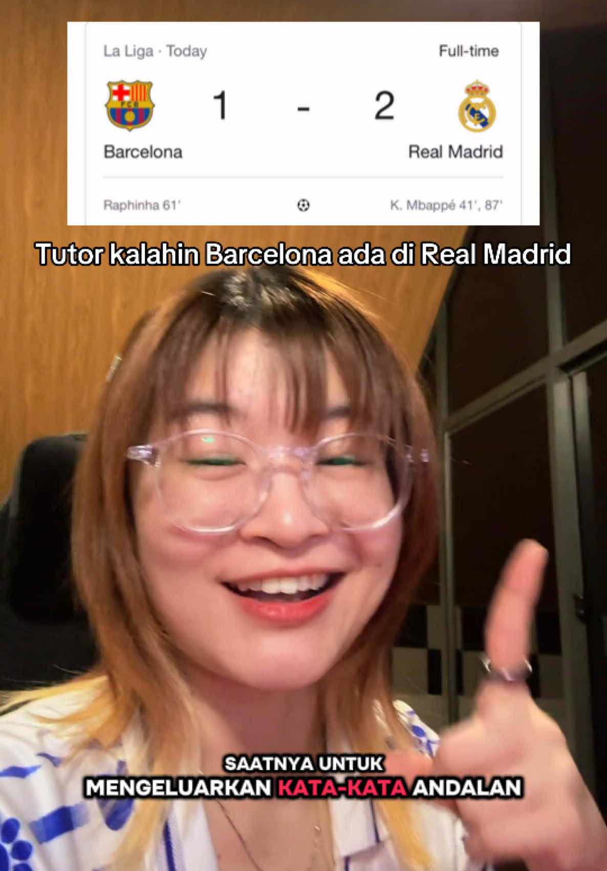 ELCLASICO EZ 🤪 HALA MADRID!! - #laliga #football #realmadrid #barcelona #ElClasico