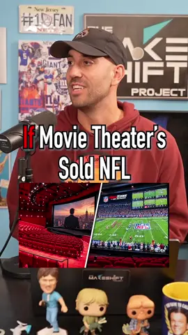 If Movie Theaters Sold NFL Tickets, Would You Go? #fyp #nfl #footballtiktok #movies #worldcup 