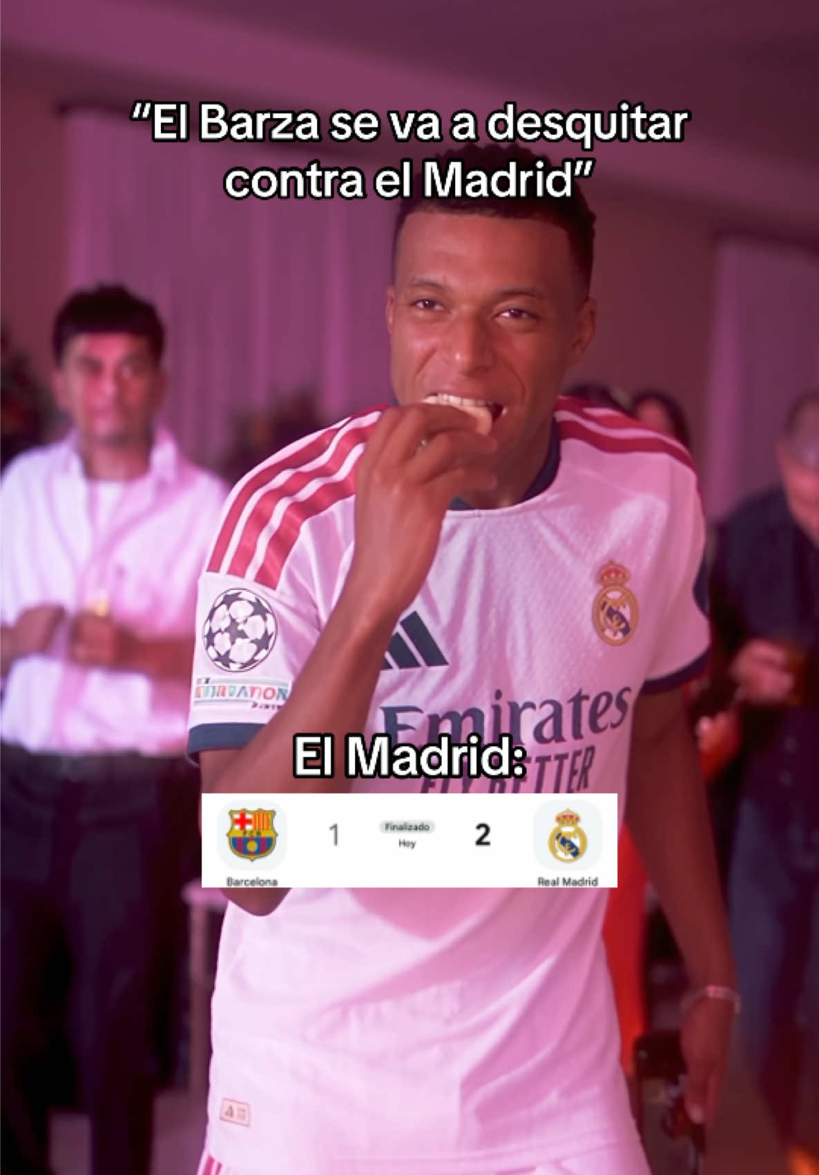 El Madrid se queda con el clásico #realmadrid #barcelona #laliga #ElClasico #mbappe 