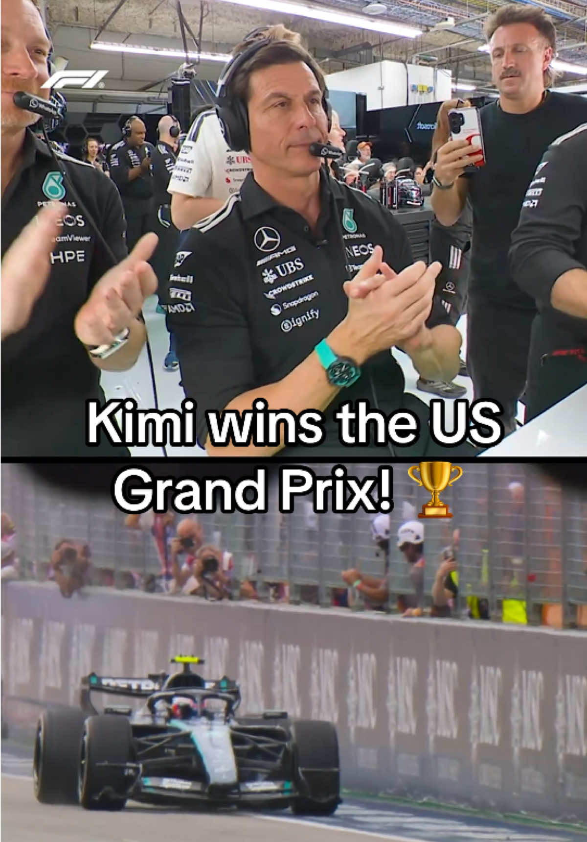 another small step for @Andrea Kimi Antonelli @Mercedes-AMG F1 #f1 #f1drivers #usgp #kimiantonelli #cota 