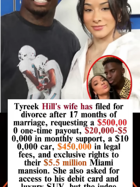 The Shocking Details Behind Tyreek Hill’s High-Profile Divorce 🏈💰