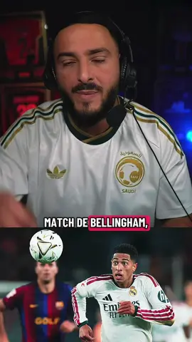 🔥 Bellingham répond toujours présent dans les grands rendez-vous ! Face au Barça, il a encore prouvé qu’il était fait pour les grands matchs. Quel joueur ! 🤍👑 #bellingham #realmadrid #barcelona #immigreparisien #footballtiktok @L’immigré parisien 